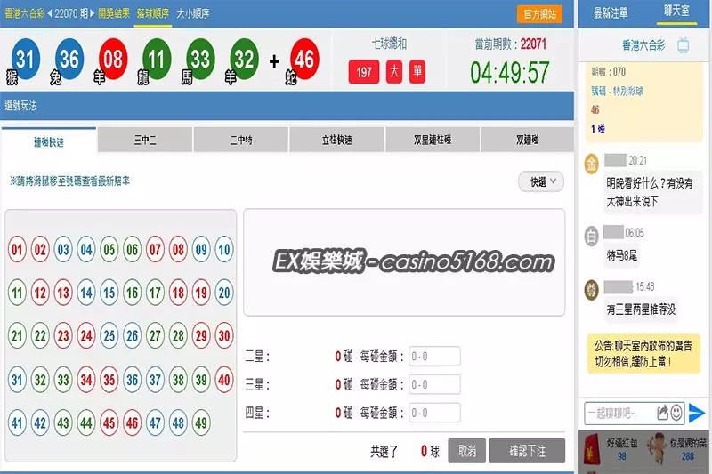 六合彩討論、下注區